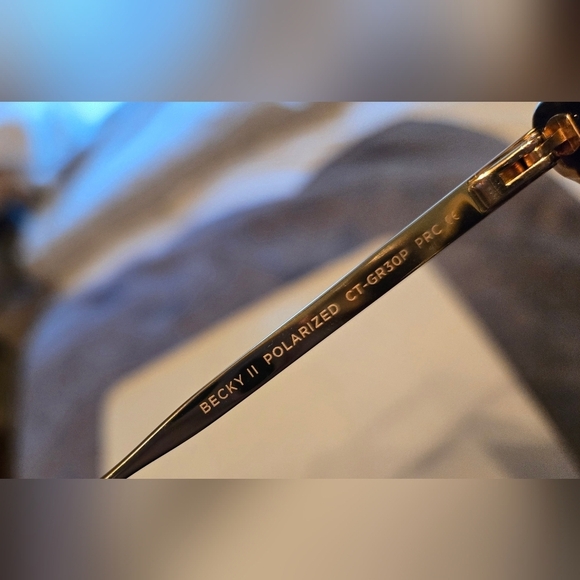 NWT | Diff Eyewear | Becky II | Tortoise Shell Polarized Cat-Eye Sunglasses - Picture 10 of 15